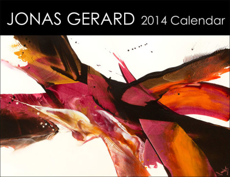 Jonas Gerard 2014 Fine Art Calendar